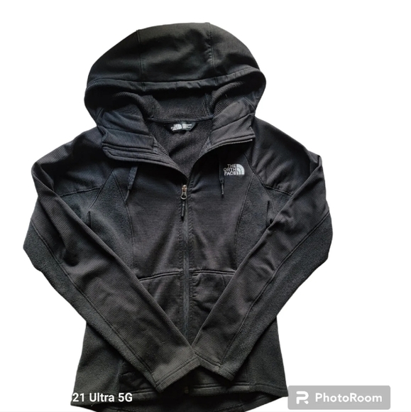 The North Face Womens Castle Crag Hooded Jacket Style CTN5 Black Stretch Size XS - Picture 3 of 6
